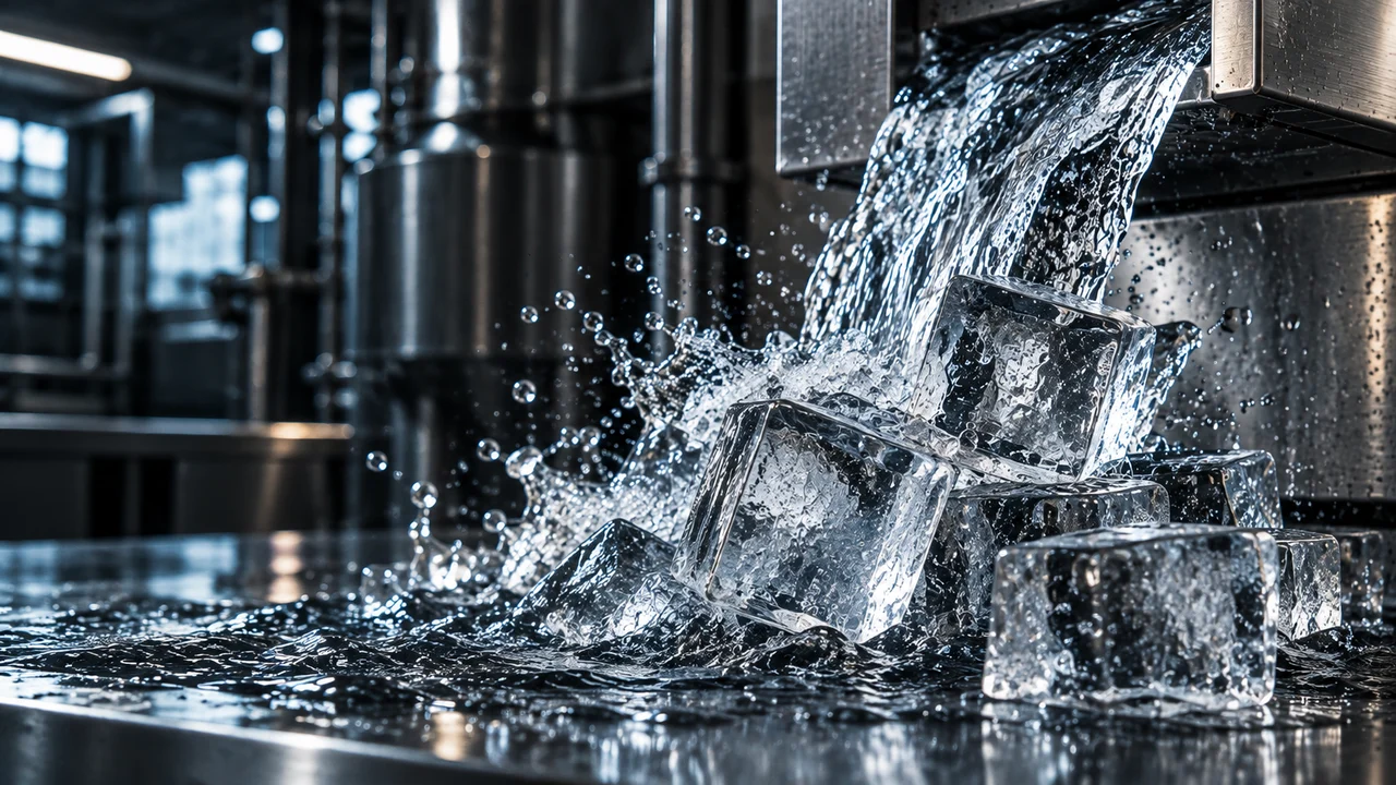 Water and ice belong together.